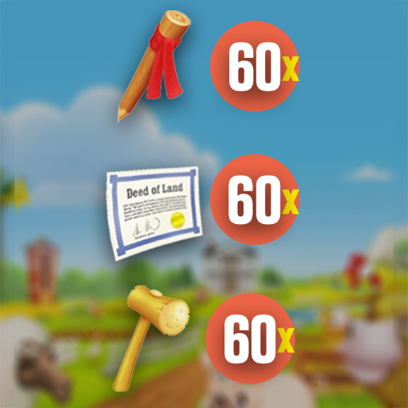 60x Land Expansion Materials