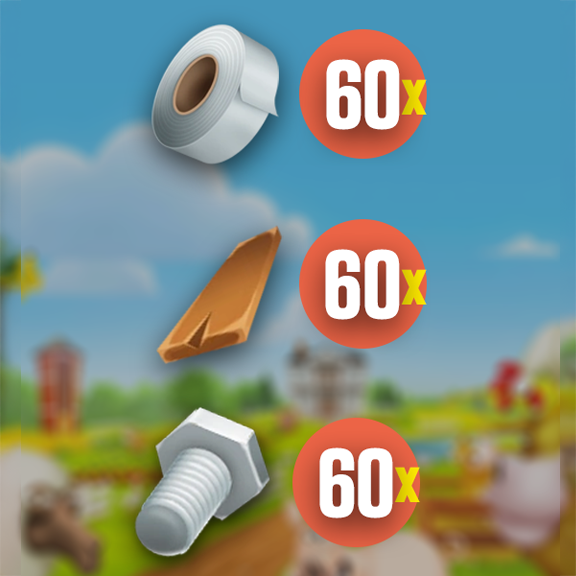 60x Barn Materials